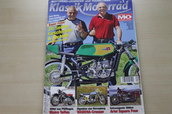 Deckblatt MO Klassik Motorrad (01/2013)